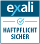 Siegel der exali Media-Haftpflicht